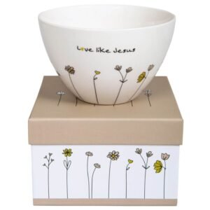 Müslischale "Love like Jesus" - christliche Geschenkidee