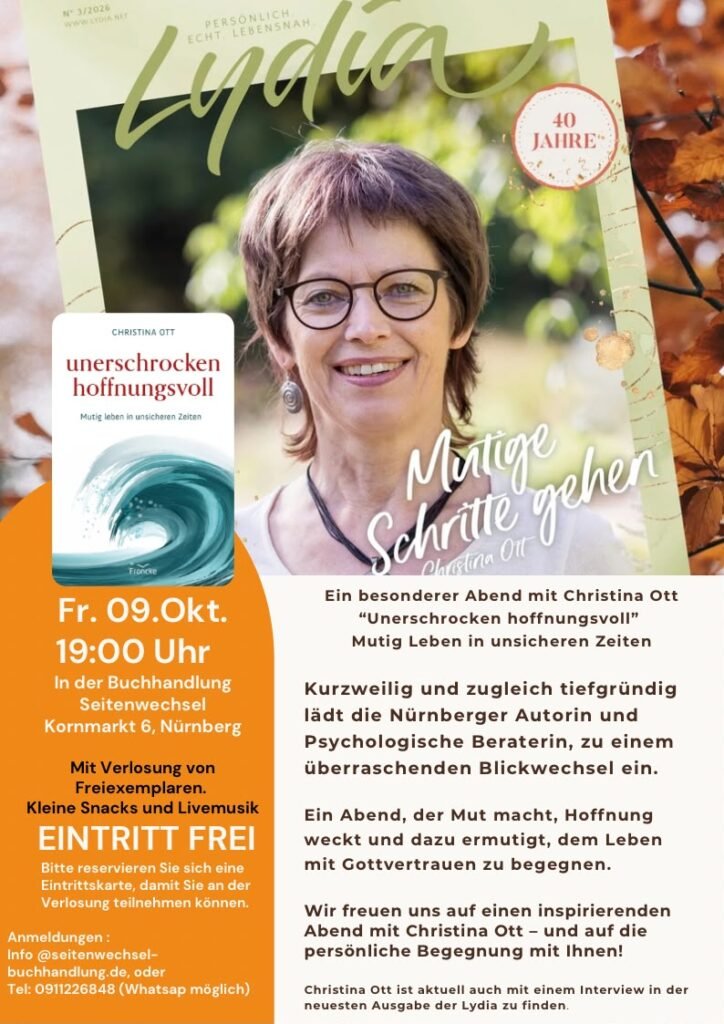 Christina Ott Lesung am 09.10